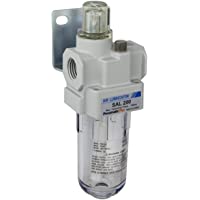 Los mejores  - PneumaticPlus Sal200-g02b miniatura comprimido lubricador de aire 1-4 bspp - cuenco poli- soporte